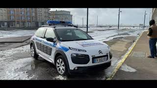 Tempête CIARA II  Wimereux  Cote DOpale [upl. by Smail]