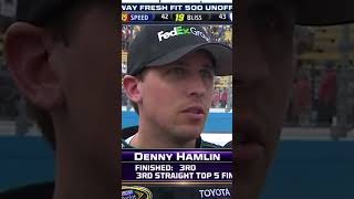 NASCAR Denny Hamlin Secret Fine [upl. by Ykcim]