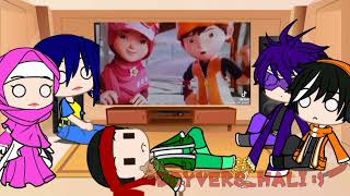 Boboiboy and friends reaction self  GCMM Boboiboy [upl. by Nac]