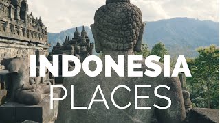 10 Best Places to Visit in Indonesia  Travel Video [upl. by Efrem729]