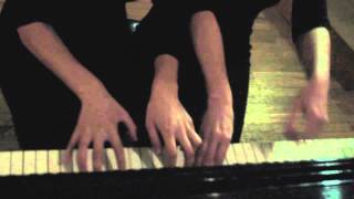 C Saint  Saens  Danse Macabre  performed by piano duo Dvi Po Dvi [upl. by Levinson]