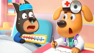 Listen to Your Doctor Sheriff  Healthy Habit Kids Cartoon  Sheriff Labrador  BabyBus [upl. by Pogah]