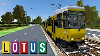 LOTUS Simulator BVG Linie 68  Tatra KT4D [upl. by Atworth]