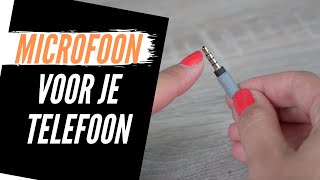 Microfoon voor je Telefoon Om Smartphone Videos te Maken [upl. by Clarkin]