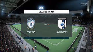 Pachuca vs Querétaro  15 Feb 22  🇲🇽 Liga MX 20212022 Gameplay [upl. by Carlos]