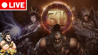 🔴 AO VIVO  Diablo 3  Temp 31  Farmando Caldesann para os PUSHs [upl. by Baoj]