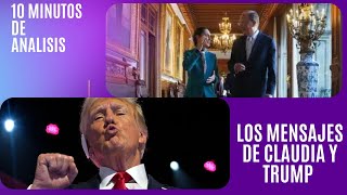 CLAUDIA RESPONDE SE REUNE CON LARRY FINK ANTE ADVERTENCIAS DE TRUMP [upl. by Ytsanyd]