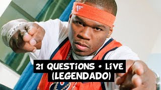 50 Cent  21 Questions ft Nate Dogg Live Legendado [upl. by Aniraad]