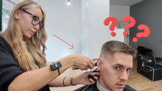 Ukrainian ASMR Barber  Haircut Massage amp Extra Services Go to Sleep [upl. by Darin]