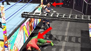 CR7 VS Messi🫨 WWE 2K24 LIVE🔴 [upl. by Honna]