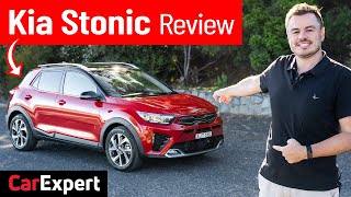 2021 Kia Stonic GTLine review Like a Rio but bigger [upl. by Mazur382]