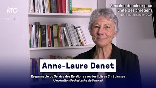 Pasteure AnneLaure Danet  Semaine de prière pour lunité des chrétiens 2024 [upl. by Aciretnahs504]