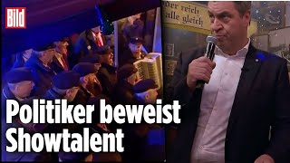 Inas Nacht So klingt Markus Söder wenn er singt [upl. by Grissom]