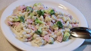 Ensalada fria de CoditosJamon y Brocoli [upl. by Materse]