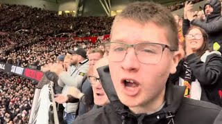 Man Utd vs West Ham  Match Day Vlog  Premier League  Old Trafford  04022024 [upl. by Aihk]