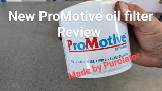 ProMotive oil filter Review [upl. by Suisyola781]