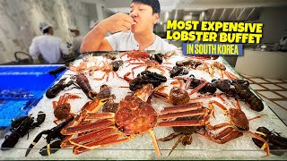 3 HOURS Eating EVERYTHING at The MOST EXPENSIVE Buffet in South Korea  WORLDS BEST Lobster Buffet [upl. by Hgielrahc]