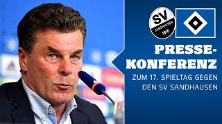 RELIVE Die Pressekonferenz vor Sandhausen [upl. by Darby362]