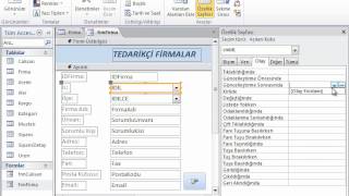 MİCROSOFT ACCESS 2010 VİDEO EĞİTİMİ6 [upl. by Simon278]