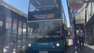 Full Journey on Arriva Route 402  Sevenoaks  Tunbridge Wells  Volvo B7TL ALX400  GN04UEZ  6432 [upl. by Darya]