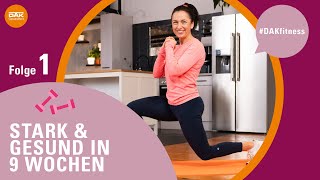 Stark und gesund in 9 Wochen  DAKfitness  DAKGesundheit [upl. by Nert111]