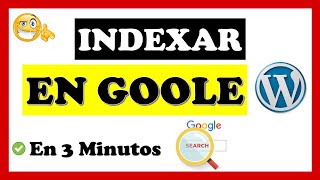 ✔️ Cómo INDEXAR mi PÁGINA WEB en GOOGLE 2024  Cómo aparecer en google  Curso de Wordpress 9 [upl. by Inttirb67]