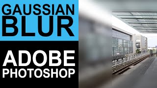 How To Use Gaussian Blur In Photoshop Tutorial  Graphicxtras [upl. by Oslec802]