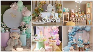 Simple Baby Shower Decorations At Home  Latest Baby Shower Decoration Ideas  Gender Reveal [upl. by Inat]