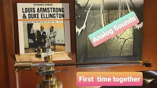 DIY Tonearm  Louis Armstrong and Duke Ellington for first time together [upl. by Jammal]