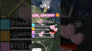 A GIRL SINGING WITH BEAUTIFUL😍😍 VOICE IN FREEFIREMAXriotff satvik [upl. by Woermer]