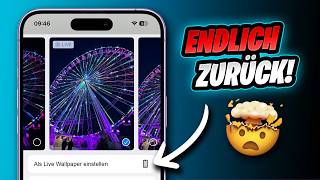 Jetzt Neu JEDES Video als iPhone Live Wallpaper einstellen 🔥 [upl. by Amiarom]