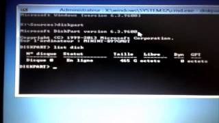 formatage physical hard disk in CMD [upl. by Amathiste]