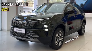 New Tata Harrier Facelift 2024 🔥 Harrier Adventure Plus AT  2309L  SeaWood Green Color  Review [upl. by Aramoix]