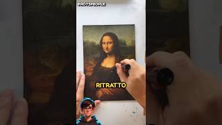 Rovina la MONNA LISA 😱 virale talento [upl. by Lavro]