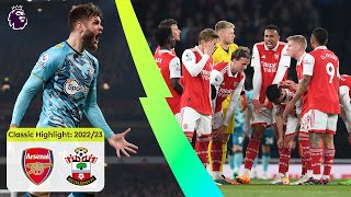 Last Minute DRAMA  Arsenal 33 Southampton  Classic Premier League Highlights [upl. by Cleaves]