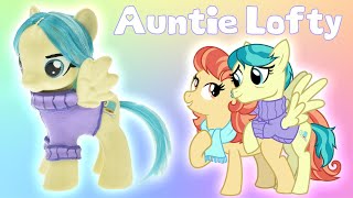 AUNTIE LOFTY PONY MAKEOVER Custom Doll Tutorial My Little Pony Couple [upl. by Arevle]