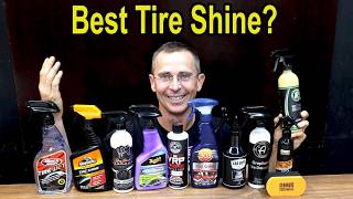 Best Tire Shine Lets Find Out [upl. by Ahsakat165]