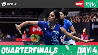 Syed Modi India International 2024  Day 4  Court 1  Quarterfinals [upl. by Ramunni]