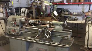 CLAUSING  COLCHESTER 13quot LATHE [upl. by Atinahs]