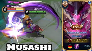 Honor of Kings Musashi Jungle Gameplay Rank Grandmaster [upl. by Aniret691]