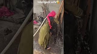 Intelligent wife😂 comedian funny comedy fun couple husbandwife [upl. by Luann]