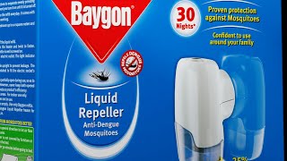 Baygon Electric Liquid Repeller para iwas Dengue [upl. by Esilehs]