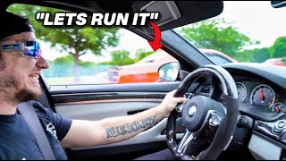 Testing My 700HP BMW M5 in MEXICO  New Built Motor V8 Twin Turbo [upl. by Gayn]