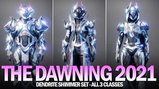 The Dawning 2021 Event Armor  Quick Ornament Preview amp Showcase In Game All 3 Classes Destiny 2 [upl. by Enirhtac350]