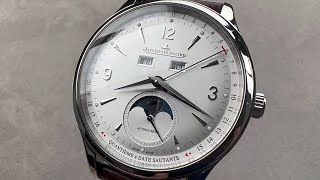 JaegerLeCoultre Master Control Calendar Q4148420 JaegerLeCoultre Watch Review [upl. by Dumanian]