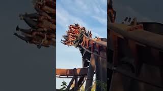 Nemesis inferno thorpe park trending rollercoaster themepark ThorpeParkOfficial thorpepark [upl. by Amla]