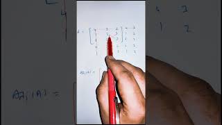 Short Trick to Find Adjoint Of a Matrix 3×3 uppalmathematics [upl. by Marjie412]