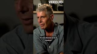 Anthony Bourdain Interview on 1st Beirut No Reservations Episode shorts anthonybourdain [upl. by Benyamin]