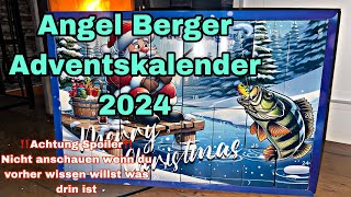 Angel Berger Adventskalender 2024 🎄🎁  Angelkalender Achtung Spoiler Weihnachtskalender [upl. by Pool]