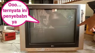 TV LG SLIM 29 GAMBAR BERGARIS MENDATAR [upl. by Ramel407]